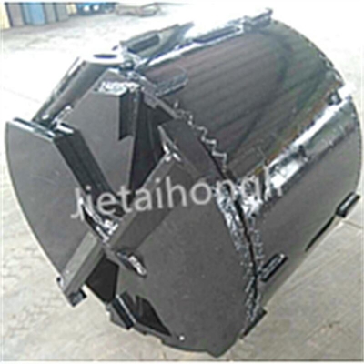 Kalite  Double Bottom Sand Soil Drilling Bucket Core Barrel With Auger Teeth Rotary fabrika