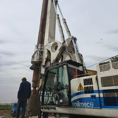 Soilmec Sr80c Soilmec516 Kullanılmış Döner Sondaj Makinesi Hidrolik