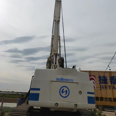 Soilmec Sr80c Soilmec516 Kullanılmış Döner Sondaj Makinesi Hidrolik