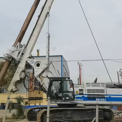 Soilmec Sr80c Soilmec516 Kullanılmış Döner Sondaj Makinesi Hidrolik