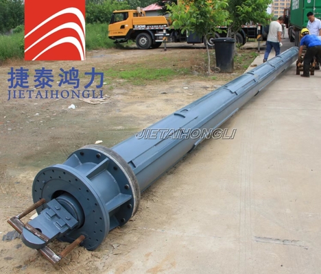 Teleskopik Dış Çap 440mm Kilitli Kelly Bar Torku 220 Kn.M Delme Derinliği 60m
