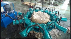 Delik Delik Molası için Kafa Kesme 1200mm Hidrolik Beton Kazık Kırma Makinesi