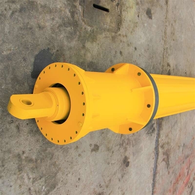 Döner Kazık Rig için Delme Derinliği 51.5m Sürtünme Kelly Bar Tüp 406-4 * 14mm