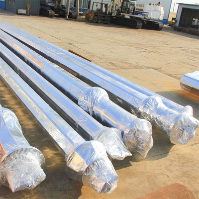 Döner Kazık Rig için Delme Derinliği 51.5m Sürtünme Kelly Bar Tüp 406-4 * 14mm