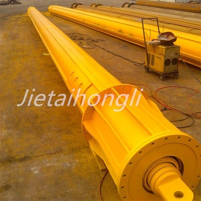 Delme Aletleri Sürtünme Kelly Bar Kelly Çubuk 440/5/15m Temel Kazık Kelly Bar Rotory Sondaj Makineleri XR220 için