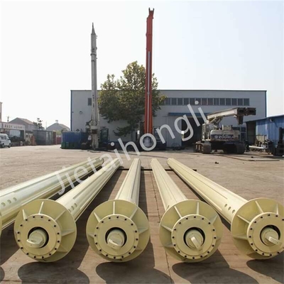 LIEBHERR TESCAR İnşaat Makine Parçalarında Kelly Bar Sürtünme
