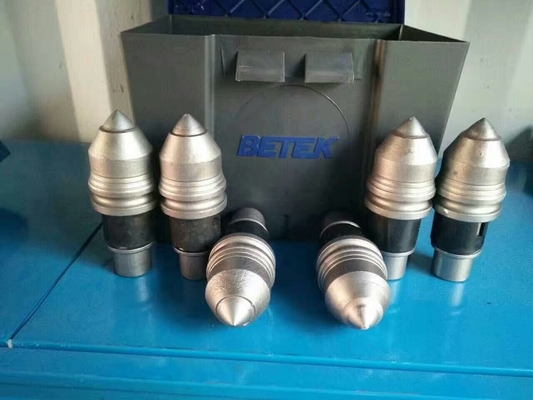 İnşaat Sondaj Makinaları için Tungsten Karbür Sondaj Diş Vakfı Kazık Matkap Uçları