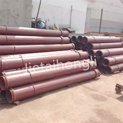 API 20# Kazık Endüstrisi İçin Tremi Borusu Temel Sondaj Delikli Beton Boru BS