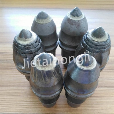 Delik Kazık Matkap Rig için C31HD 25mm Yuvarlak Şaft Tungsten Karbür Mermi Dişleri