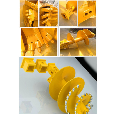 Kaya Toprak Kazık Matkap Burgu Konik Kaya Burgu 16-30mm Kazık Rig için Eşleşti