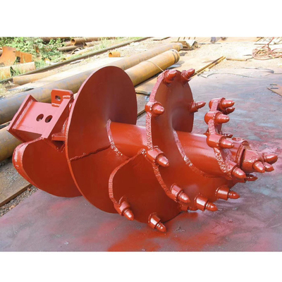 Kaya Toprak Kazık Matkap Burgu Konik Kaya Burgu 16-30mm Kazık Rig için Eşleşti